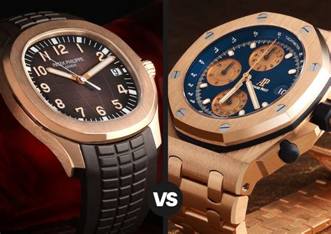 Patek Philippe vs. Audemars Piguet .